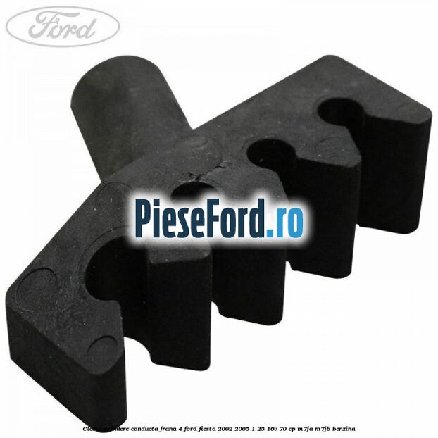 Clema prindere conducta frana 4 Ford Fiesta 2002-2005 1.25 16V 70 cp M7JA, M7JB benzina