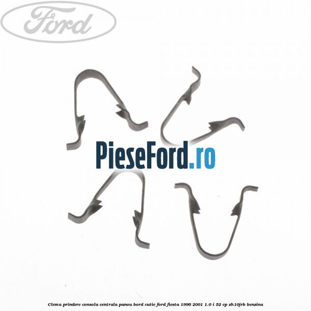 Clema prindere consola centrala panou bord cutie Ford Fiesta 1996-2001 1.0 i 52 cp ZH10JRB benzina