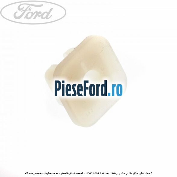 Clema prindere deflector aer plastic Ford Mondeo 2008-2014 2.0 TDCi 140 cp QXBA, QXBB, UFBA, UFBB diesel
