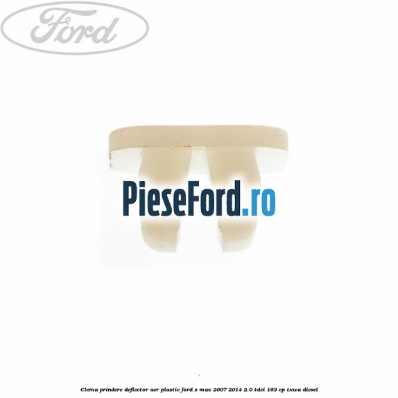 Clema prindere deflector aer plastic Ford S-Max 2007-2014 2.0 TDCi 163 cp TXWA diesel