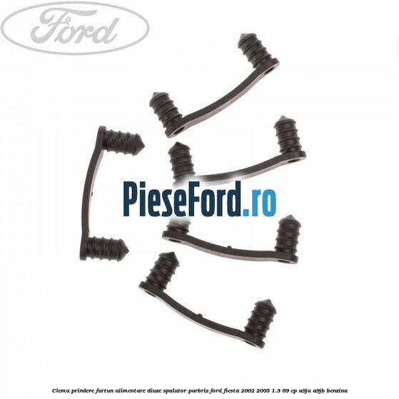 Clema prindere furtun alimentare diuze spalator parbriz Ford Fiesta 2002-2005 1.3 69 cp A9JA, A9JB benzina