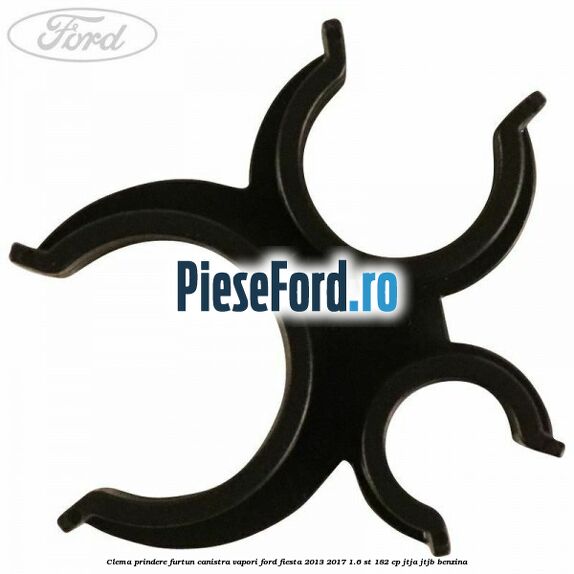 Clema prindere furtun canistra vapori Ford Fiesta 2013-2017 1.6 ST 182 cp JTJA, JTJB benzina