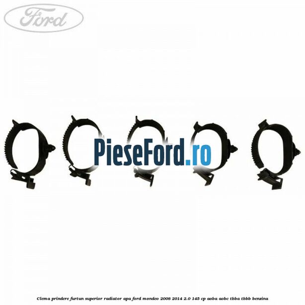 Clema prindere furtun superior radiator apa Ford Mondeo 2008-2014 2.0 145 cp AOBA, AOBC, TBBA, TBBB benzina