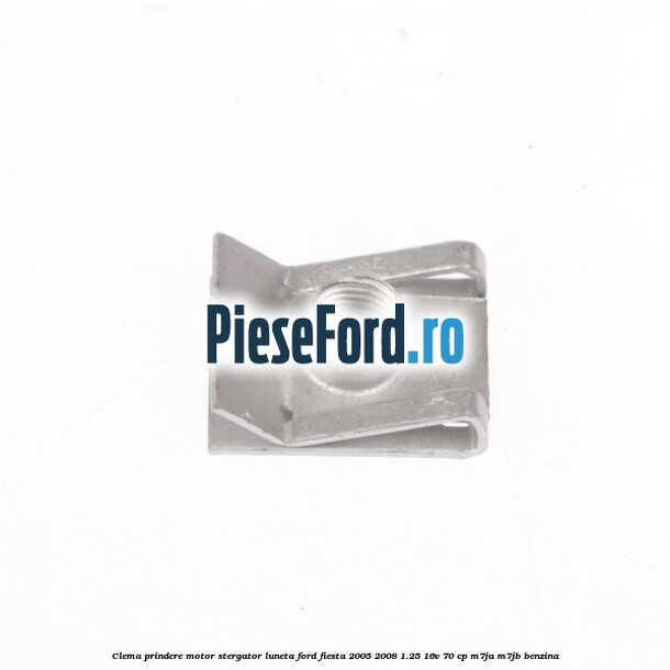 Clema prindere motor stergator luneta Ford Fiesta 2005-2008 1.25 16V 70 cp Clema prindere motor stergator luneta Ford Fiesta 2005-2008 1.25 16V 70 cp M7JA, M7JB benzina