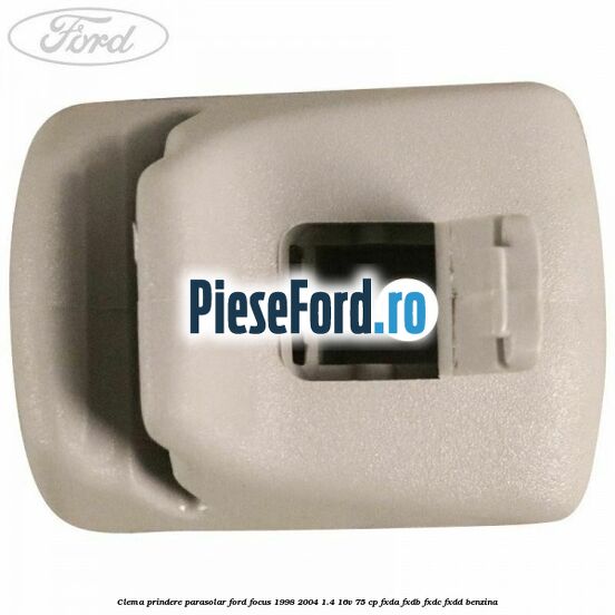 Clema prindere parasolar Ford Focus 1998-2004 1.4 16V 75 cp FXDA, FXDB, FXDC, FXDD benzina