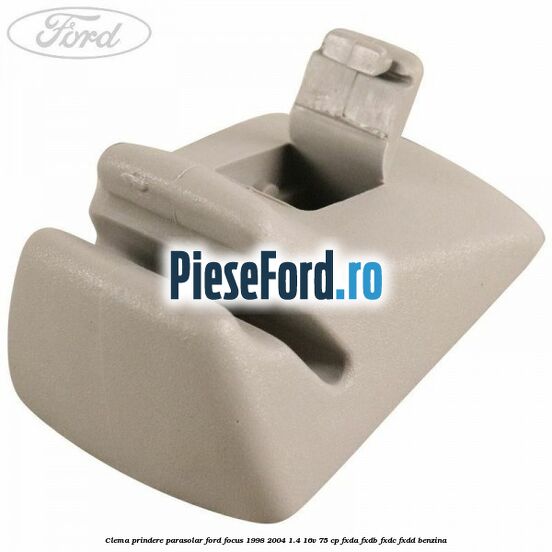 Clema prindere parasolar Ford Focus 1998-2004 1.4 16V 75 cp FXDA, FXDB, FXDC, FXDD benzina