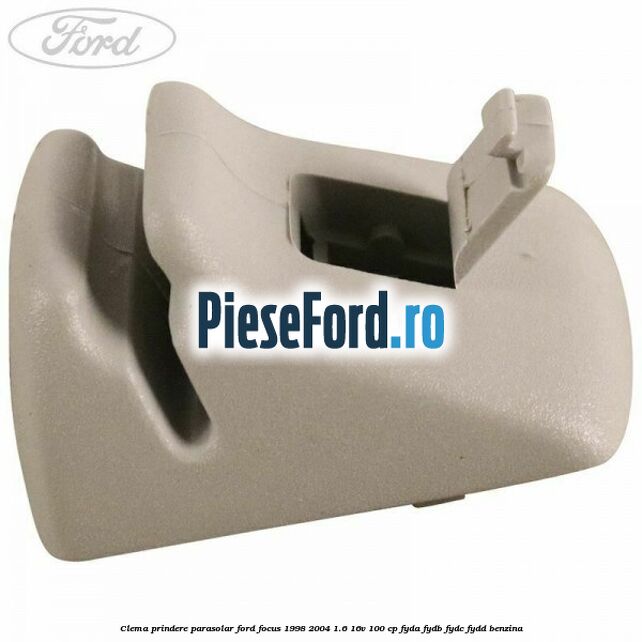 Clema prindere parasolar Ford Focus 1998-2004 1.6 16V 100 cp FYDA, FYDB, FYDC, FYDD benzina