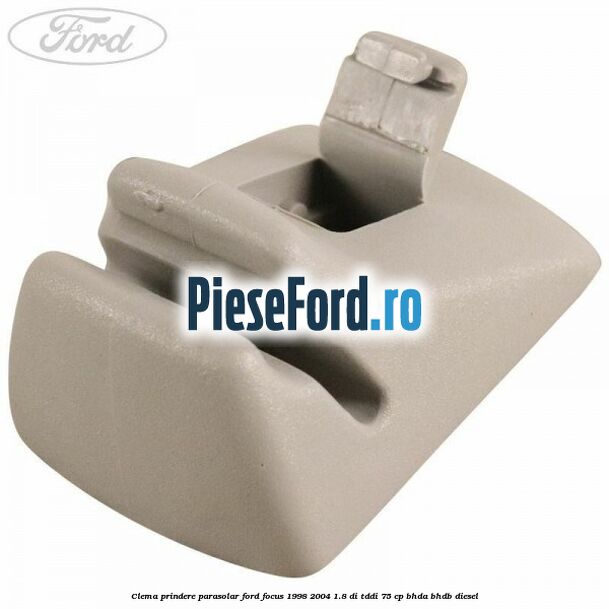 Clema prindere parasolar Ford Focus 1998-2004 1.8 DI/TDDi 75 cp BHDA, BHDB diesel