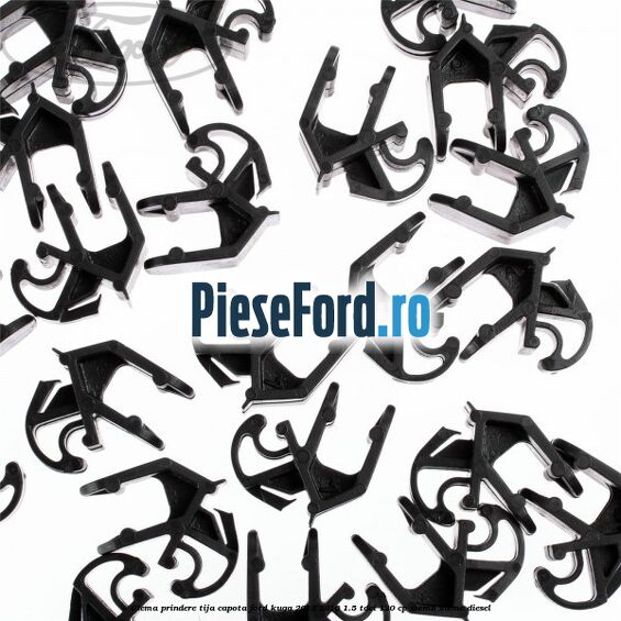 Clema prindere tija capota Ford Kuga 2013-2016 1.5 TDCi 120 cp XWMB, XWMC diesel