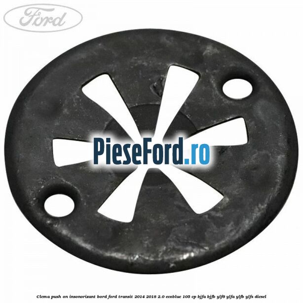 Clema push on insonorizant bord Ford Transit 2014-2018 2.0 EcoBlue 105 cp Clema push on insonorizant bord Ford Transit 2014-2018 2.0 EcoBlue 105 cp BJFA, BJFB, YLF6, YLFA, YLFB, YLFS diesel