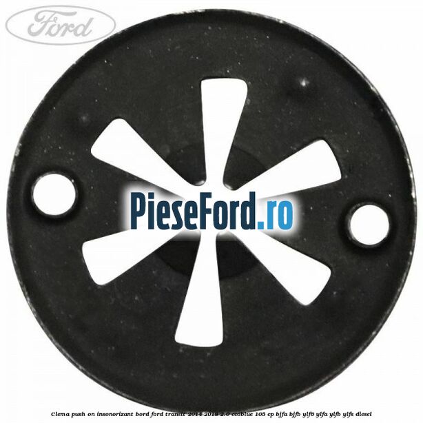 Clema push on insonorizant bord Ford Transit 2014-2018 2.0 EcoBlue 105 cp Clema push on insonorizant bord Ford Transit 2014-2018 2.0 EcoBlue 105 cp BJFA, BJFB, YLF6, YLFA, YLFB, YLFS diesel