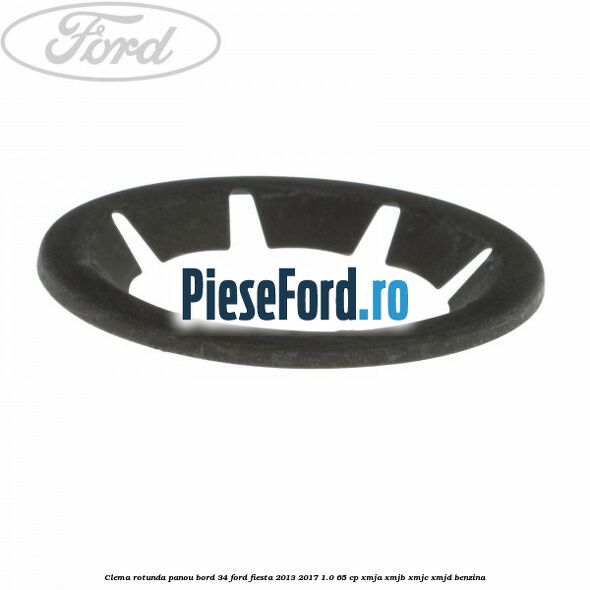 Clema rotunda panou bord 34 Ford Fiesta 2013-2017 1.0 65 cp XMJA, XMJB, XMJC, XMJD benzina