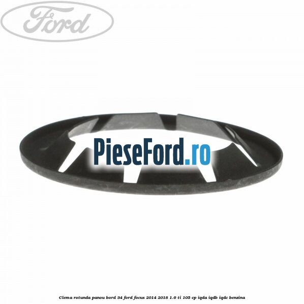 Clema rotunda panou bord 34 Ford Focus 2014-2018 1.6 Ti 105 cp IQDA, IQDB, IQDC benzina