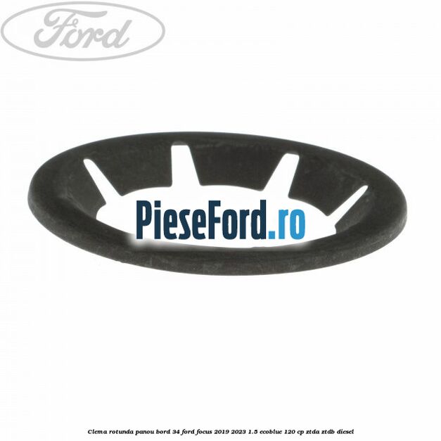 Clema rotunda panou bord 34 Ford Focus 2019-2023 1.5 EcoBlue 120 cp Clema rotunda panou bord 34 Ford Focus 2019-2023 1.5 EcoBlue 120 cp ZTDA, ZTDB diesel