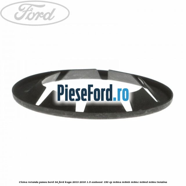 Clema rotunda panou bord 34 Ford Kuga 2013-2016 1.5 EcoBoost 150 cp M8MA, M8MB, M8MC, M8MD, M8ME benzina