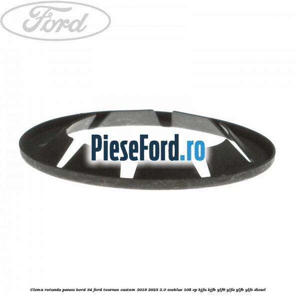 Clema rotunda panou bord 34 Ford Tourneo Custom 2019-2023 2.0 EcoBlue 105 cp Clema rotunda panou bord 34 Ford Tourneo Custom 2019-2023 2.0 EcoBlue 105 cp BJFA, BJFB, YLF6, YLFA, YLFB, YLFS diesel