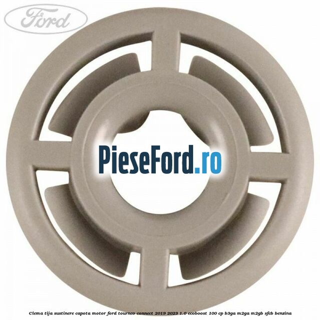 Clema tija sustinere capota motor Ford Tourneo Connect 2019-2023 1.0 EcoBoost 100 cp B3GA, M2GA, M2GB, SFCB benzina