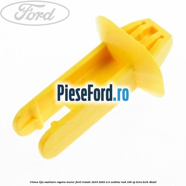 Clema tija sustinere capota motor Ford Transit 2019-2023 2.0 EcoBlue RWD 185 cp BCRA, BCRB diesel