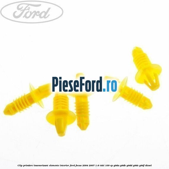 Clip prindere insonorizant elemente interior Ford Focus 2004-2007 1.6 TDCi 109 cp