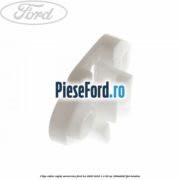 Clips cablu reglaj aeroterma Ford Ka 2009-2016 1.2 69 cp 169A4000, FP4 benzina