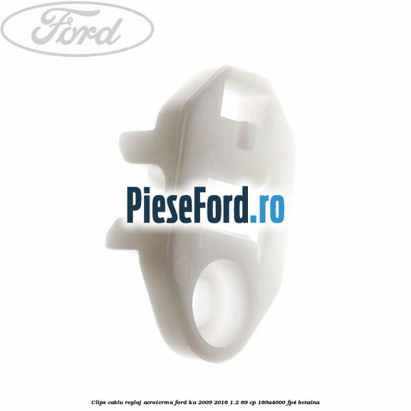 Clips cablu reglaj aeroterma Ford Ka 2009-2016 1.2 69 cp 169A4000, FP4 benzina