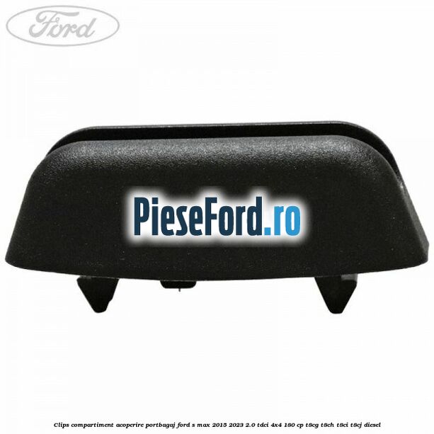 Clips compartiment acoperire portbagaj Ford S-Max 2015-2023 2.0 TDCi 4x4 180 cp T8CG, T8CH, T8CI, T8CJ diesel
