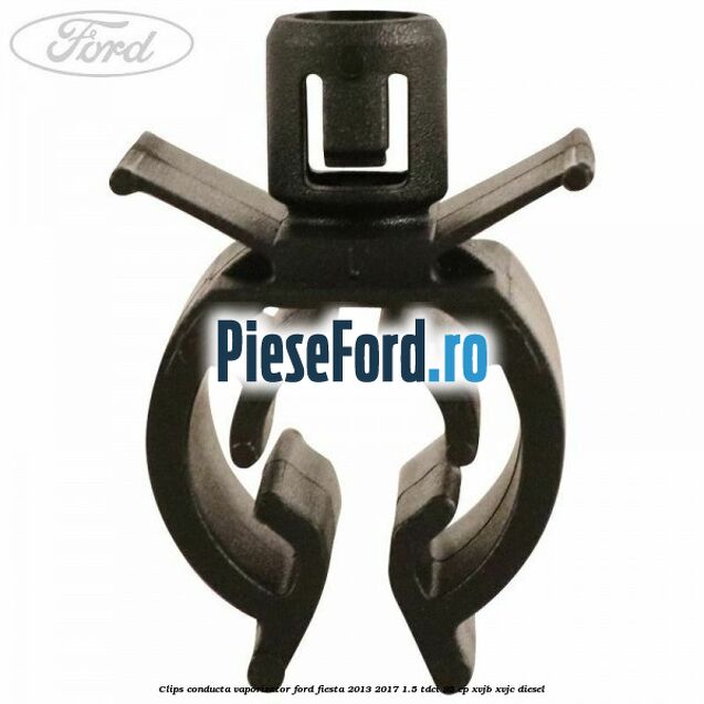 Clips conducta vaporizator Ford Fiesta 2013-2017 1.5 TDCi 95 cp XVJB, XVJC diesel