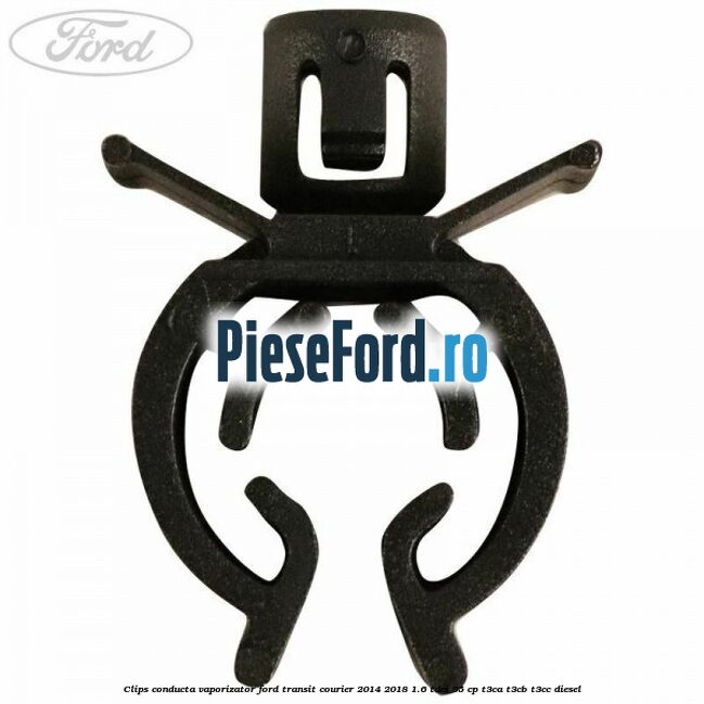 Clips conducta vaporizator Ford Transit Courier 2014-2018 1.6 TDCi 95 cp T3CA, T3CB, T3CC diesel
