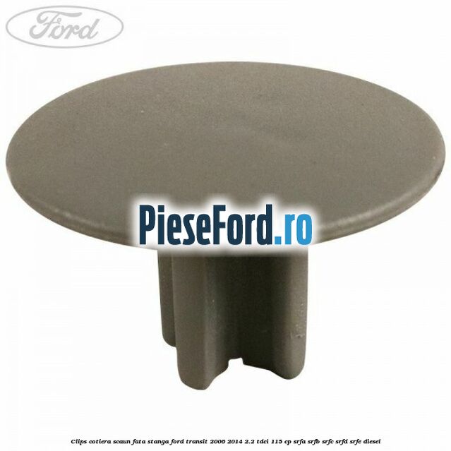 Clips cotiera scaun fata stanga Ford Transit 2006-2014 2.2 TDCi 115 cp SRFA, SRFB, SRFC, SRFD, SRFE diesel
