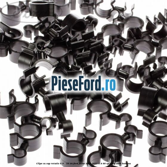 Clips cu cap rotativ 8-9 / 16-18 Ford Focus 2008-2011 1.4 80 cp Clips cu cap rotativ 8-9 / 16-18 Ford Focus 2008-2011 1.4 80 cp ASDA, ASDB benzina