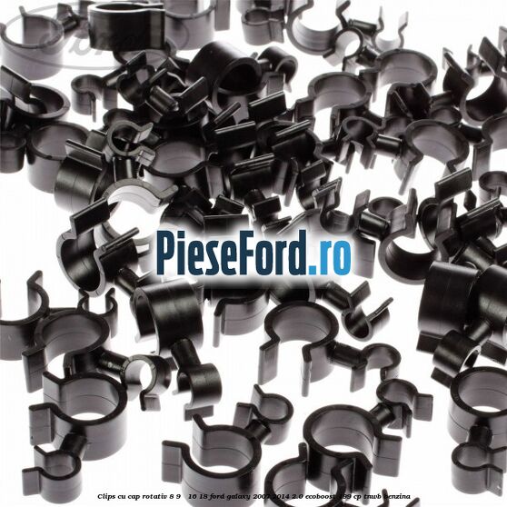 Clips cu cap rotativ 8-9 / 16-18 Ford Galaxy 2007-2014 2.0 EcoBoost 199 cp TNWB benzina