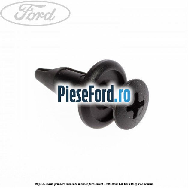 Clips cu surub prindere elemente interior Ford Escort 1995-1998 1.8 16V 115 cp RKC benzina