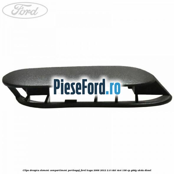Clips dreapta element compartiment portbagaj Ford Kuga 2008-2012 2.0 TDCi 4x4 136 cp G6DG, UKDA diesel