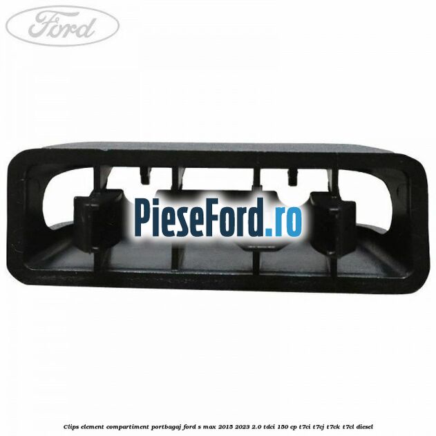 Clips element compartiment portbagaj Ford S-Max 2015-2023 2.0 TDCi 150 cp T7CI, T7CJ, T7CK, T7CL diesel