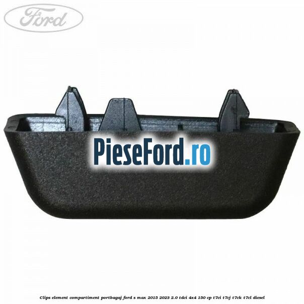 Clips element compartiment portbagaj Ford S-Max 2015-2023 2.0 TDCi 4x4 150 cp T7CI, T7CJ, T7CK, T7CL diesel