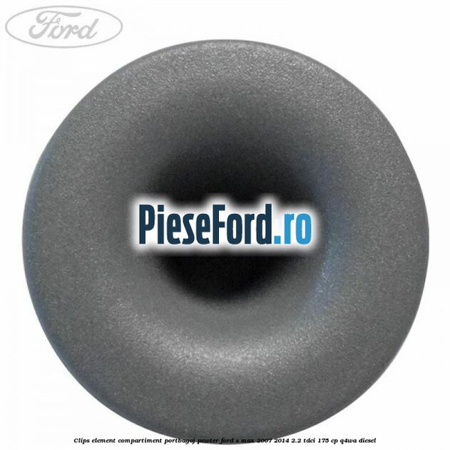 Clips element compartiment portbagaj pewter Ford S-Max 2007-2014 2.2 TDCi 175 cp Q4WA diesel