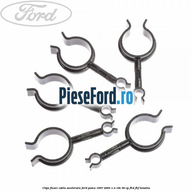 Clips fixare cablu acceleratie Ford Puma 1997-2003 1.4 16V 90 cp Clips fixare cablu acceleratie Ford Puma 1997-2003 1.4 16V 90 cp FHD, FHF benzina
