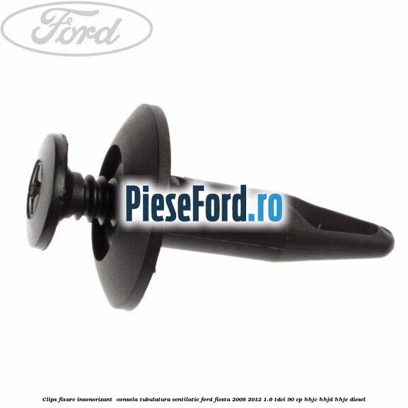 Clips fixare insonorizant consola, tubulatura ventilatie Ford Fiesta 2008-2012 1.6 TDCi 90 cp Clips fixare insonorizant consola, tubulatura ventilatie Ford Fiesta 2008-2012 1.6 TDCi 90 cp HHJC, HHJD, HHJE diesel