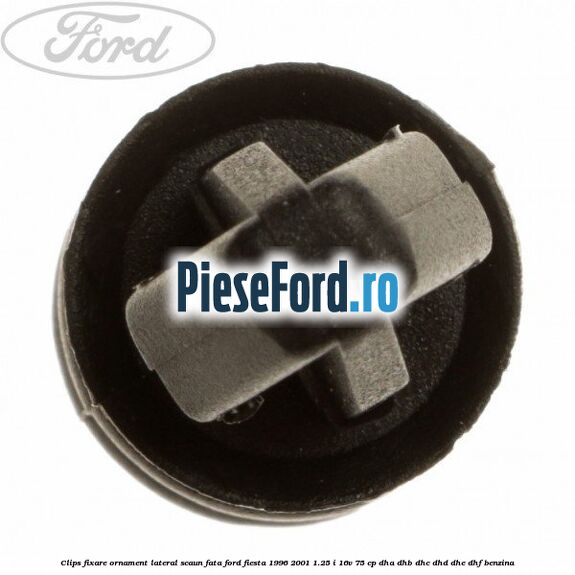 Clips fixare ornament lateral scaun fata Ford Fiesta 1996-2001 1.25 i 16V 75 cp DHA, DHB, DHC, DHD, DHE, DHF benzina