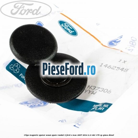 Clips magnetic spatar scaun spate randul 3 Ford S-Max 2007-2014 2.2 TDCi 175 cp Q4WA diesel