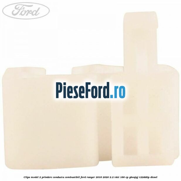 Clips model 2 prindere conducta combustibil Ford Ranger 2016-2020 2.2 TDCi 160 cp GBVAJQJ, T22DD0P diesel
