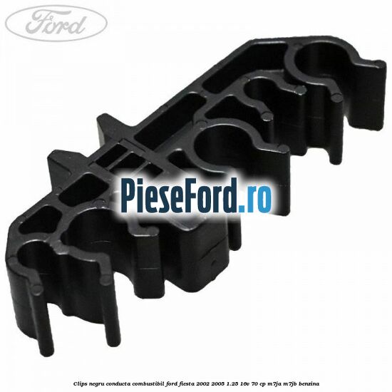 Clips negru conducta combustibil Ford Fiesta 2002-2005 1.25 16V 70 cp M7JA, M7JB benzina