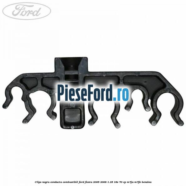 Clips negru conducta combustibil Ford Fiesta 2005-2008 1.25 16V 70 cp Clips negru conducta combustibil Ford Fiesta 2005-2008 1.25 16V 70 cp M7JA, M7JB benzina
