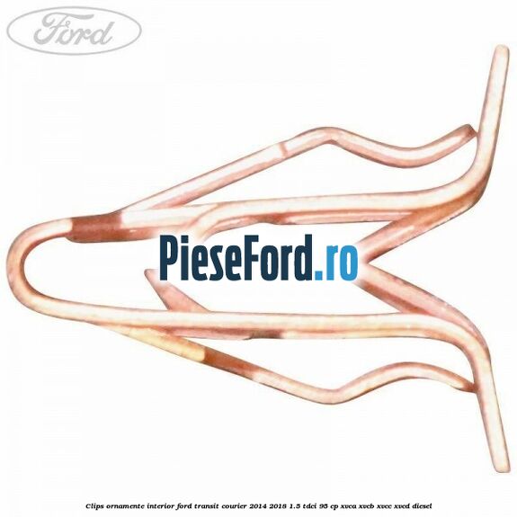 Clips ornamente interior Ford Transit Courier 2014-2018 1.5 TDCi 95 cp Clips ornamente interior Ford Transit Courier 2014-2018 1.5 TDCi 95 cp XVCA, XVCB, XVCC, XVCD diesel