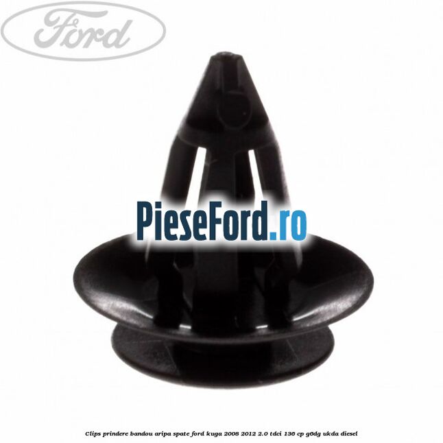 Clips prindere bandou aripa spate Ford Kuga 2008-2012 2.0 TDCi 136 cp G6DG, UKDA diesel