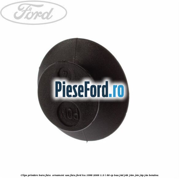 Clips prindere bara fata , ornament usa fata Ford Ka 1996-2008 1.3 i 60 cp BAA, J4D, J4K, J4M, J4N, J4P, J4S benzina