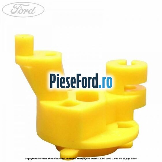Clips prindere cablu incuietoare usa culisanta stanga Ford Transit 2000-2006 2.0 DI 86 cp F3FA diesel