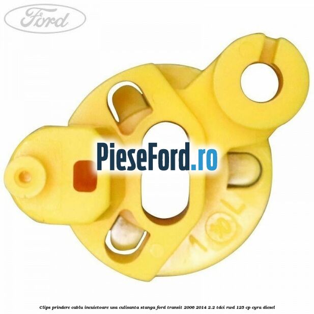 Clips prindere cablu incuietoare usa culisanta stanga Ford Transit 2006-2014 2.2 TDCi RWD 125 cp CYRA diesel