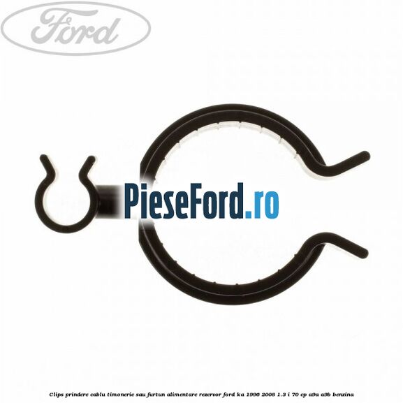 Clips prindere cablu timonerie sau furtun alimentare rezervor Ford Ka 1996-2008 1.3 i 70 cp Clips prindere cablu timonerie sau furtun alimentare rezervor Ford Ka 1996-2008 1.3 i 70 cp A9A, A9B benzina