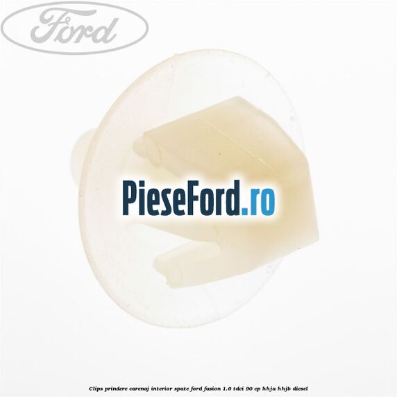 Clips prindere carenaj interior spate Ford Fusion 1.6 TDCi 90 cp HHJA, HHJB diesel